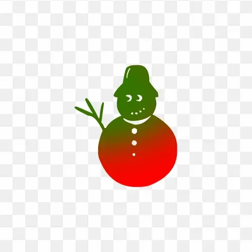 Christmas Snowman Png icon